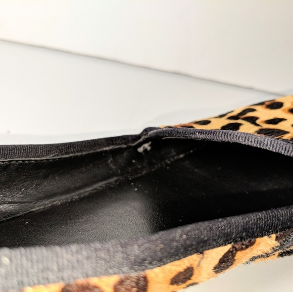 Nine West Leopard Print Cowhide Loafers - Picture 7 of 7